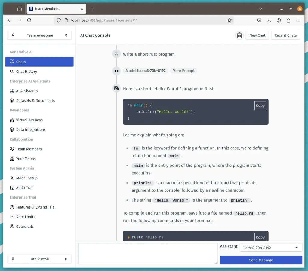BionicGPT 的 GitHub README 截圖