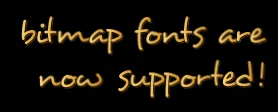 PixiJS BitmapText 顯示成果
