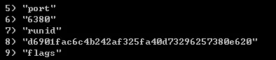 sentinel master 查詢結果截圖，可看到真正的 master port