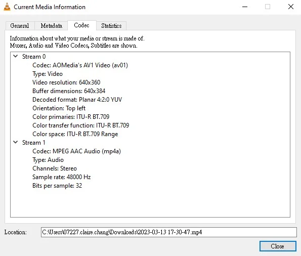 SVT-AV1 與 AOM-AV1 編碼器比較截圖