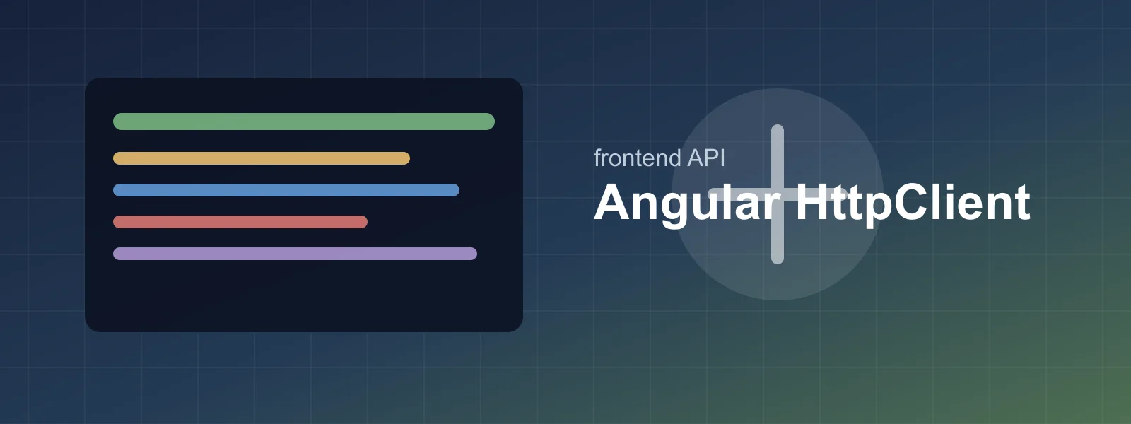 Angular HttpClient 與 API 請求流程示意圖