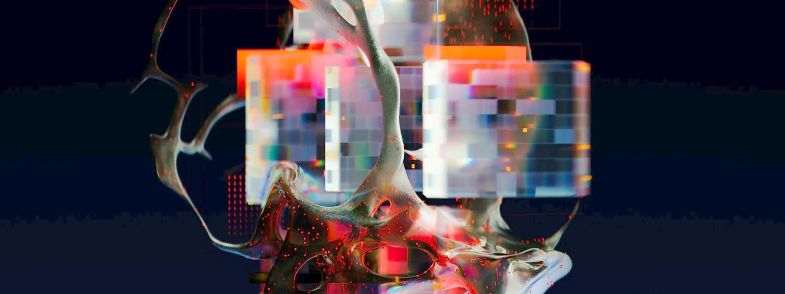 以文字描述生成圖像的 AI 繪圖概念示意圖