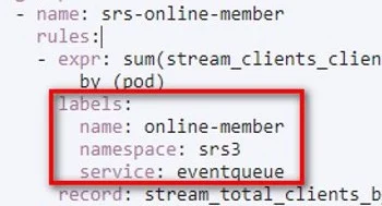 Prometheus Rule label 中設定 service eventqueue 給 Kubernetes HPA 使用