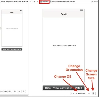Xcode 5 Preview 版本選擇控制項